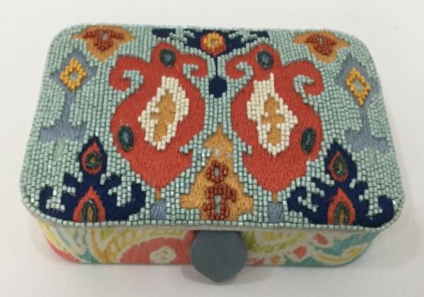 Seagreen Beaded Bag