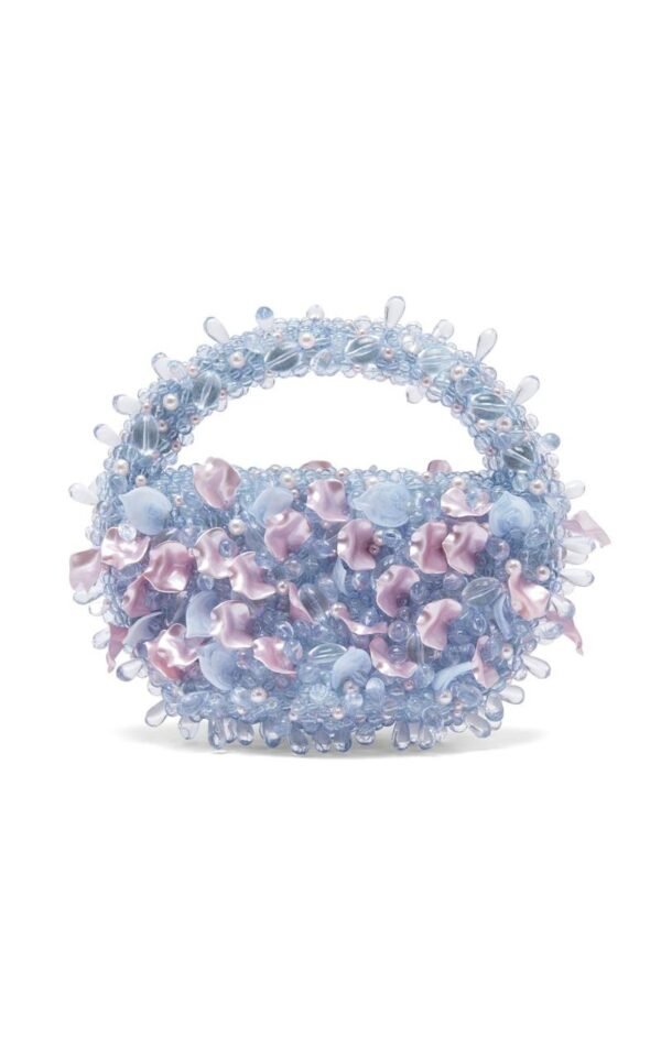 Blue and Purple High Fashion Handbag