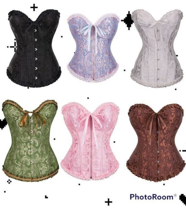 Pastel Dreams & Vintage Nights: Luxe Brocade Corsets