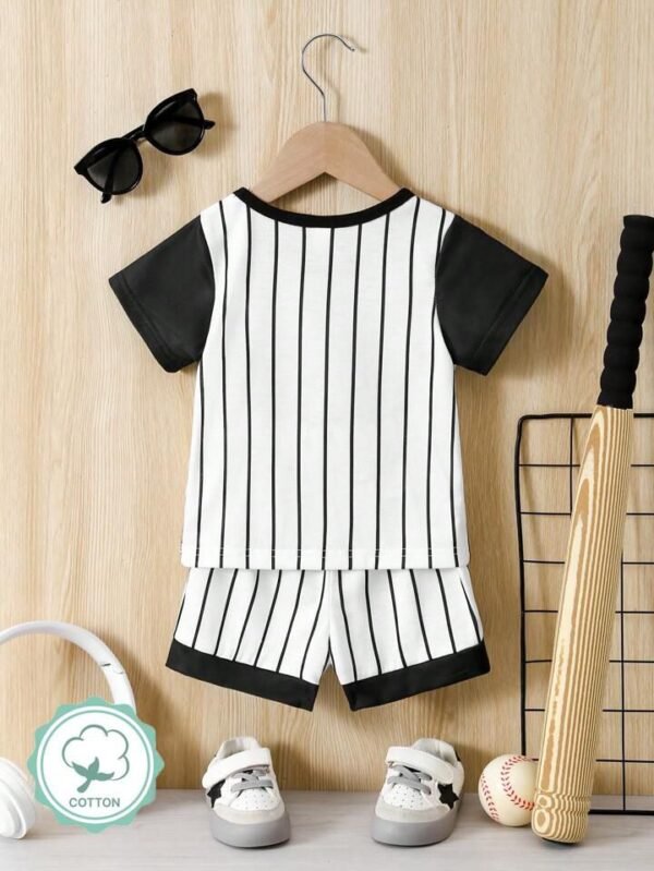Kids Clothing Set for Boys – Casual Summer Top and Bottom Outfit